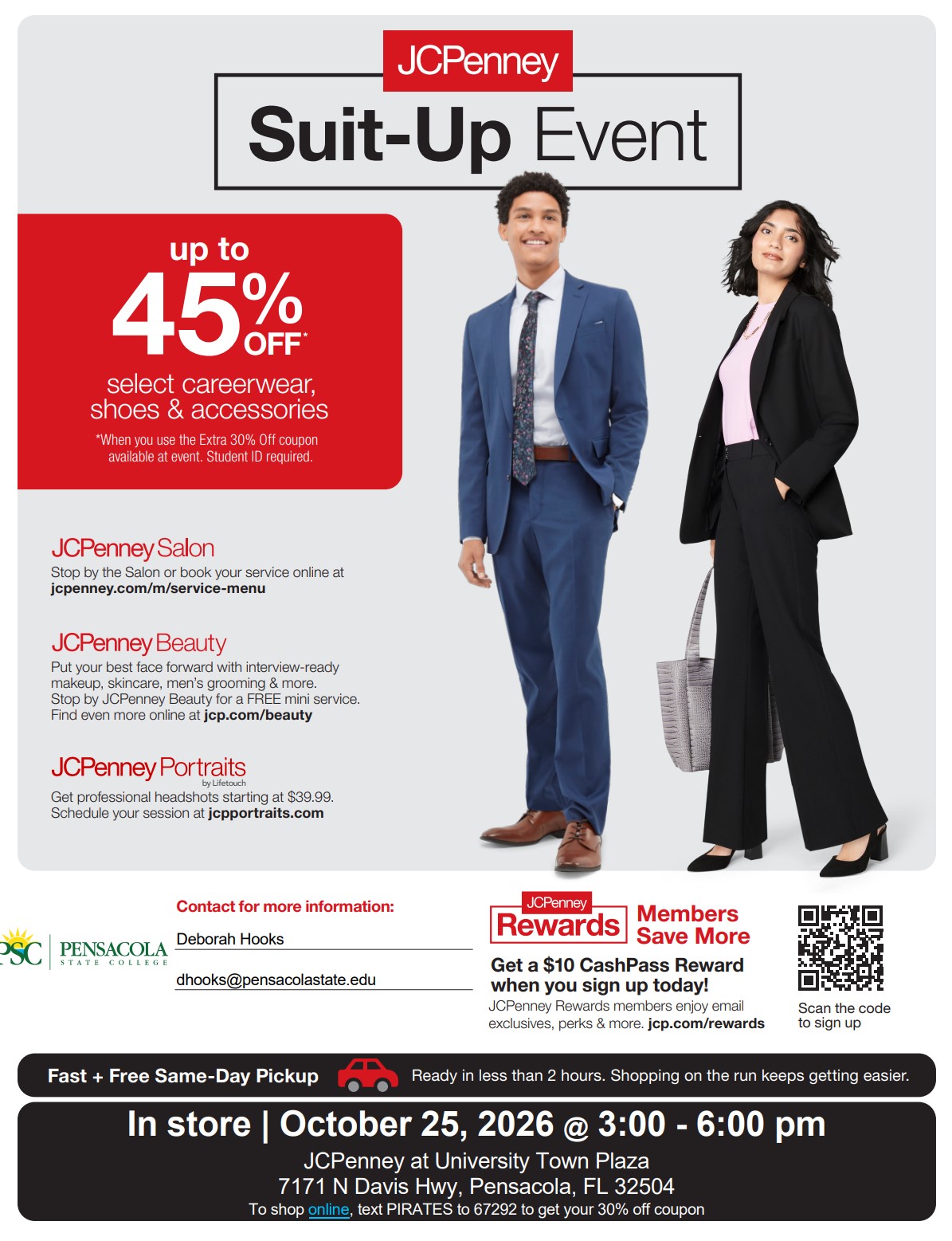 JCPenney Suit-Up Event Decorative Graphic for the JCPenney Suit-Up Event.