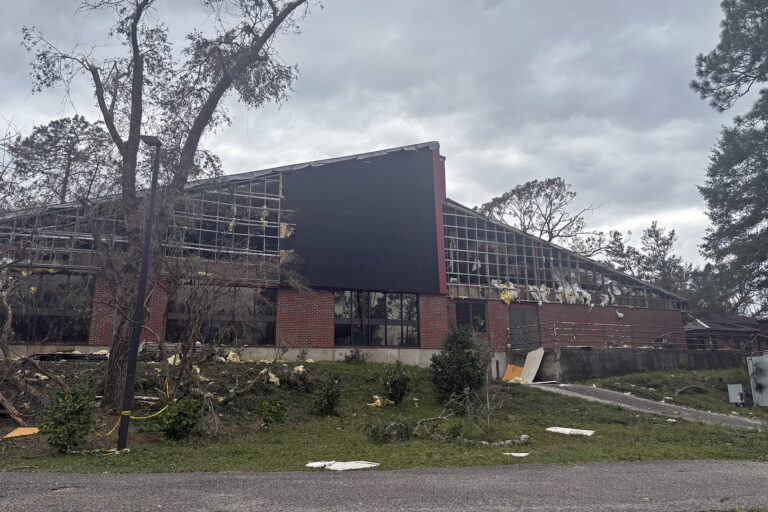 PSC Milton Campus Hurricane Isaias damage