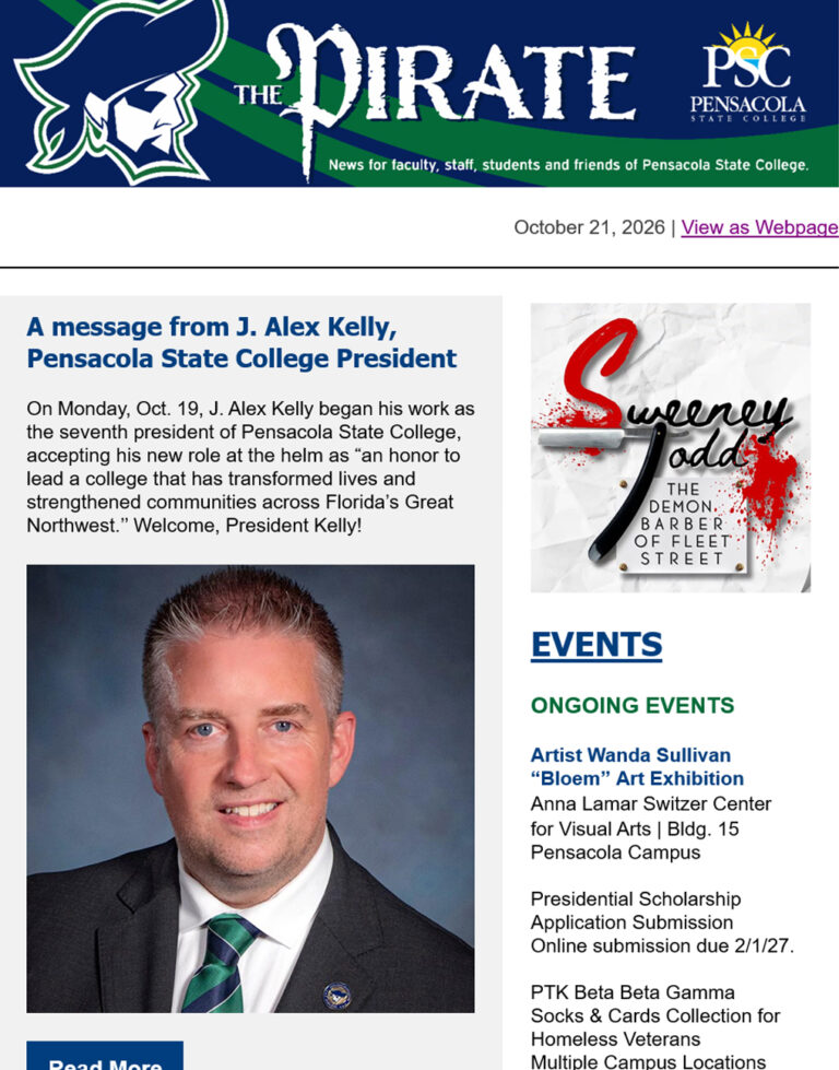 Decorative image of The Pirate Newsletter 102126.